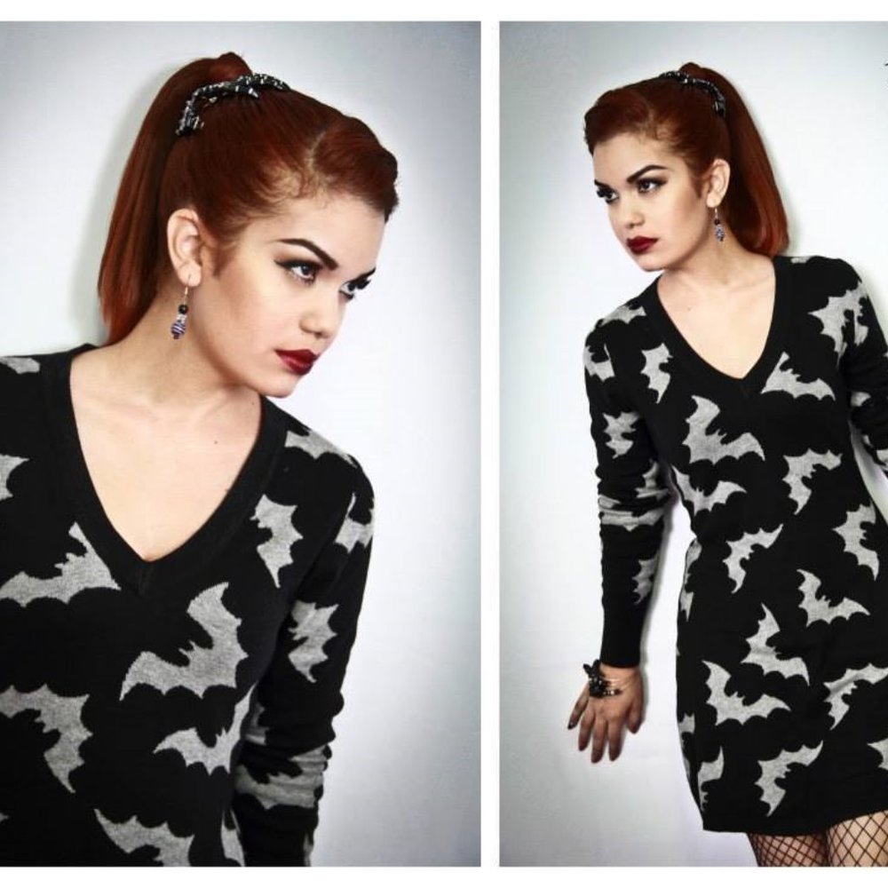 Sourpuss Bat Dress
